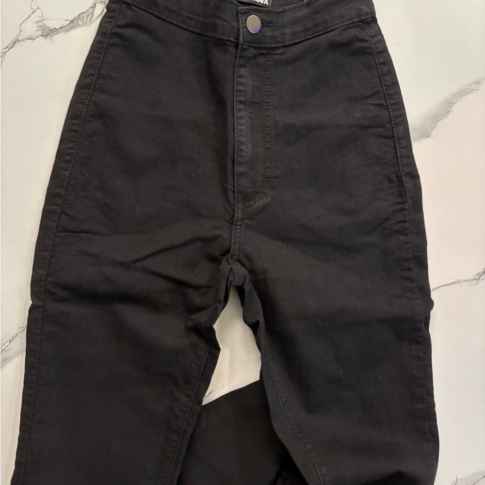 Fashion Nova Black High Waist Skinnies